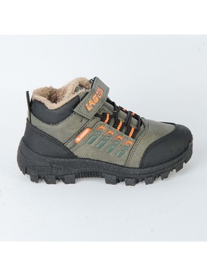 Moda Ayakkabı 23-109 Çocuk Kürklü Bot Ayakkabı