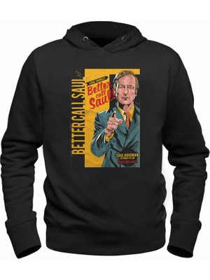 Alfa Tshirt Better Call Saul Siyah Sweatshirt