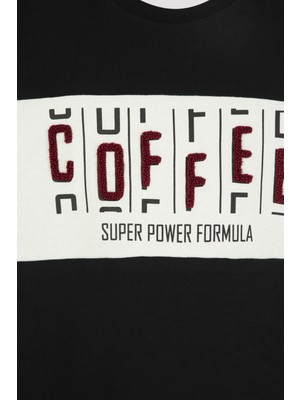 Penti Siyah Super Power Formula Coffee Pijama Takımı