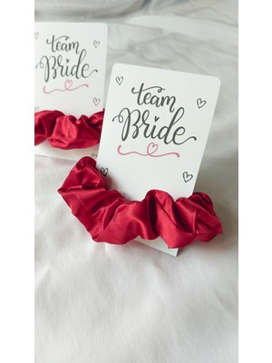 Çikoleyt Design Team Bride Bekarlığa Veda Hediyelik Kartlı Kırmızı 2 Adet