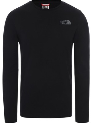 The North Face L/S Easy Tee - Eu Erkek Uzun Kollu T-Shirt