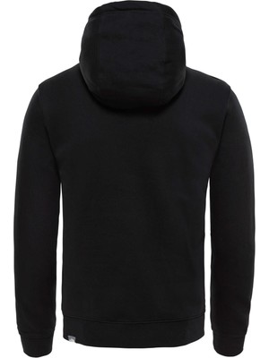 The North Face Drew Peak Pullover Erkek Siyah Kapüşonlu Sweatshirt