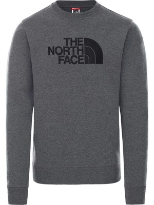 The North Face Drew Peak Crew Erkek Sweatshirt - T94SVRGVD