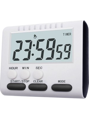Weather Forecast Büyük Ekran Elektronik Mutfak Saati Zamanlayıcı Geri Sayım thr240