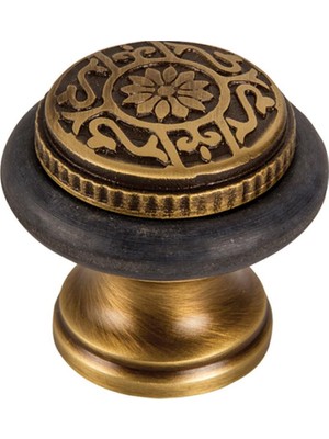 Dizaynaks Zemine Yere Monte Kapı Tamponu Antik Bronz