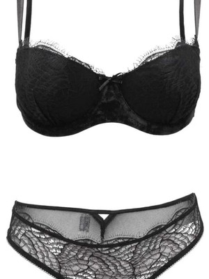 NBB Destekli Sütyen Takımı 4642 | Siyah