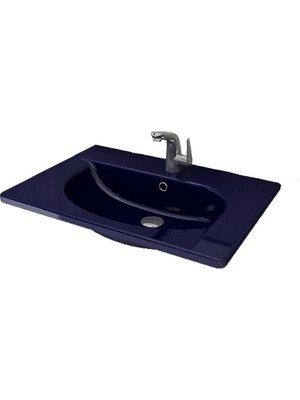 Bocchi Taormina Arch Etajerli Lavabo 65x45 cm Safir Mavi