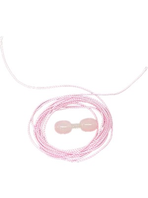 Tesbihci Efendi Pembe Vidalı Klips - Kehribar Kolye Klips ve Ipi