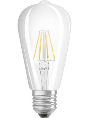 Osram Led Edison Filaman 6,5W Sarı Işık E-27 806lm Ampul