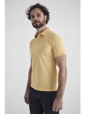 Bisse Erkek Polo Yaka T-Shirt SARI TS22Y22113_D17