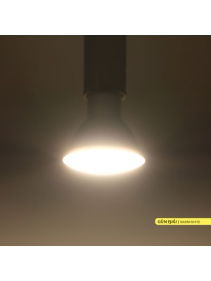 Ack 7W Difizörlü LED Ampul 3000K Gün Işığı GU10