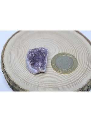 Yaşam Tohumu Ametist Taşı Kütle Ham Parça - 8gram (21750)