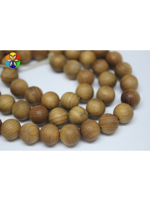 Yaşam Tohumu Sandal Ağacı Yarım Dizi 8mm (18CM Uzunluğundadır)