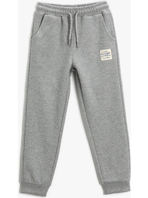 Koton Basic Jogger Eşofman Altı Beli Bağlamalı