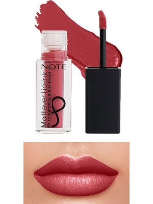 Mattever Lip-Ink Mat ve Kalıcı Likit Ruj 08 Antique Pink - Pembe