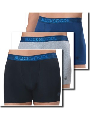 Blackspade 9473-ERKEK Modern Basics Baxer 3'lü-Renkli