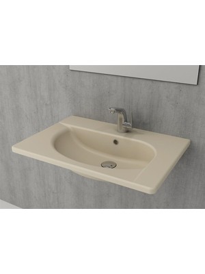 Bocchi Taormina Arch Etajerli Lavabo 65x45 Cm Mat Yasemin