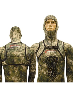 Free-Sub Mod1 Expert Green Zıpkınla Dalış Ağırlık Yeleği