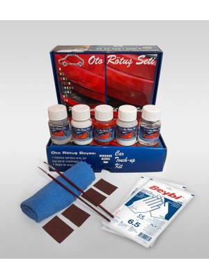 E-Ucuz Renault Kod: D14 Bakir Kahve Çizik Giderici Oto Rötuş Seti