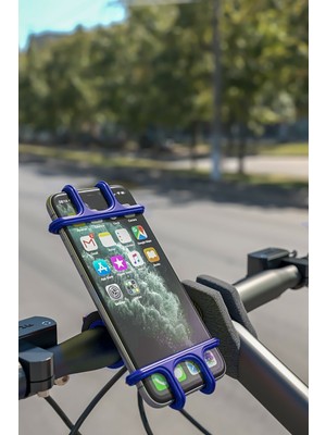 Pufwin Universal 360° Dönebilen Bisiklet Telefon Tutucu