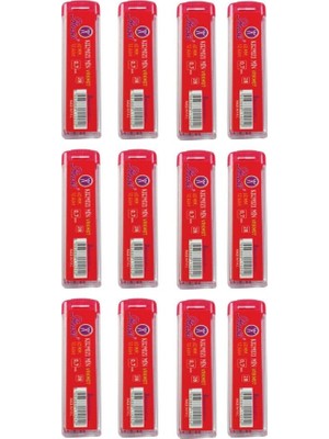 Masis Kırmızı Uc 0.7 Min Masis 0,7 Uc 12 Adet Kırmızı Uc 12 Adet