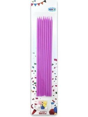 Çıtı Pıtı Store 18 cm Pembe Mum 7'li