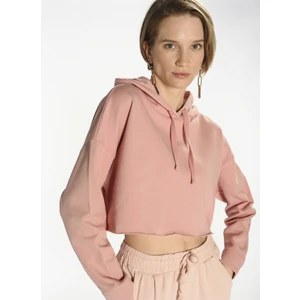 People By Fabrika Sweatshirt, Xl, Pudra