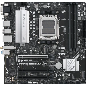 Prıme B650M-A Wıfı Amd B650 Am5 Ddr5 6400 Dp Hdmı Vga 2X M2 Usb3.2 Ax Wifi + Bt Aura Rgb 2.5Gbit Lan Matx (Prıme B650M-A Wıfı) Anakart