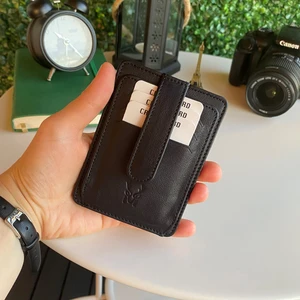 Zona -  Deri Kağıt Para Bölmeli Kimlik Kart Gözlü Kartlık Cüzdan