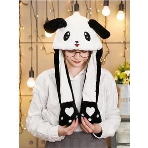 Panda Işıklı Kulakları Kalkan Şapka