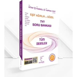 TYT Tüm Dersler Soru Bankası (Eşit Ağırlık ve Sözel)