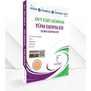 AYT Tüm Dersler Soru Bankası (Eşit Ağırlık)