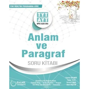 Palme Yayıncılık TYT-AYT Anlam ve Paragraf Soru Kitabı