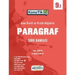 Okyanus Yayınları 9. Sınıf Konutik Paragraf Soru Bankası