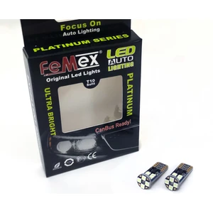 FEMEX T10 3030 Chip 12Ledli Turkuaz Led Ampul Aktif Canbus