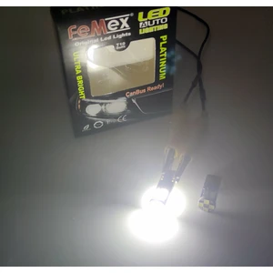 T10 3030 Chip 12Smd 450 Lumen Beyaz Led Ampul Aktif Canbus- 3030 Chipset