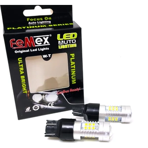 Platinum T20-7440 / 7443 Dipsiz Tek / Çift Duy Led Ampul Beyaz Mercekli - 3030 Chip 21Smd Ultra Parlak