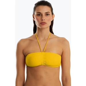 63541 Sarı Straplez Bikini Üstü