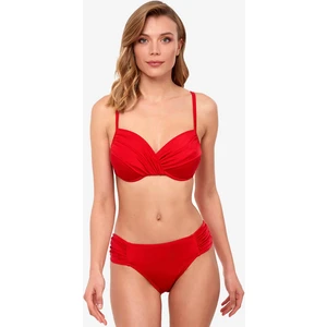 40705 Kırmızı Toparlayıcı Bikini Takımı