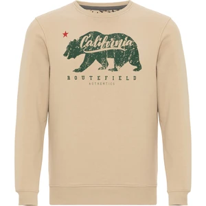 Routefield Home Bej Erkek Sweatshirt RFHOME2223-091