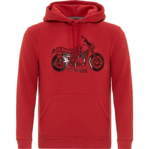 Routefield Horst Bordo Erkek Sweatshirt RFHORST2223-BORDO