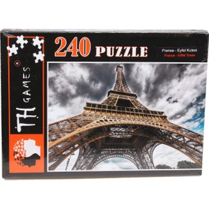 TH Games 240 Parça Kutulu Puzzle - En Gözde Şehirler : Eyfel Kulesi