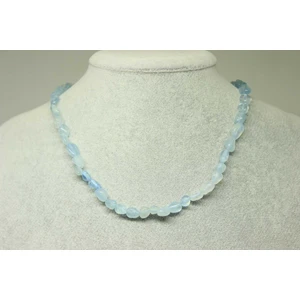 Akuamarin Taşı Doğal Parçalar Kolye (Klipsli) (25547)