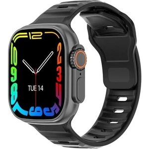 Yeni Watch 8 Ultra Nfc Kadın Erkek Bluetooth Arama Mesaj Okuma Kablosuz Şarj Hd Parlak Ekran Ios Android