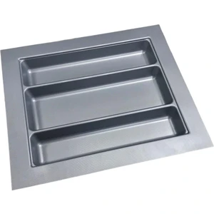 Çekmece Içi Kaşıklık Kepçelik 42 x 49 cm Gri Mutfak Düzenleyici