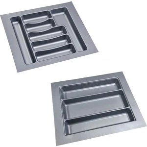 Çekmece Içi Kaşıklık ve Kepçelik 2 Li Set 42 x 49 cm Gri