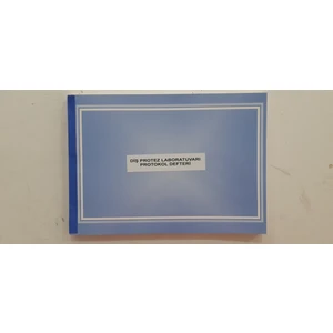 Kültür Matbaası Diş Protez Laboratuvarı Poliklinik Defteri 200 Sayfa