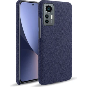 Lr Joyful  12 Lite İçin Kumaş Telefon Kılıfı - Mavi (Yurt Dışından)