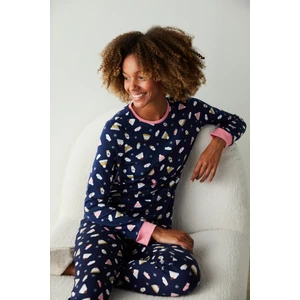 Kış Konseptli Termal Pantolon Pijama Altı