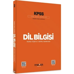 Marka Yayınları 2025 KPSS Dil Bilgisi Konu Özetli Yeni Nesil Soru Bankası Tamamı Video Çözümlü